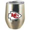 12oz Stainless Steel Stemless Tumbler w/Lid | Kansas City Chiefs